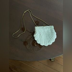 Vintage Beaded Shell Bag